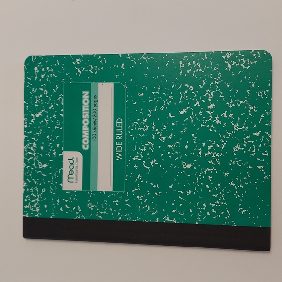 Mead Wide Ruled Composition Notebook Bundle - Picture 7 of 9